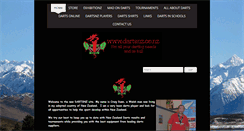 Desktop Screenshot of dartsnz.co.nz